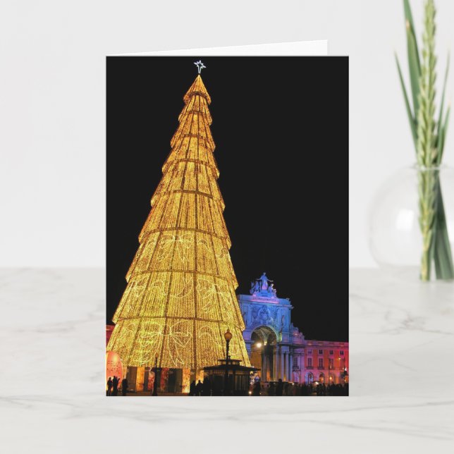 Big Christmas Tree from Europe Holiday Card (Front)