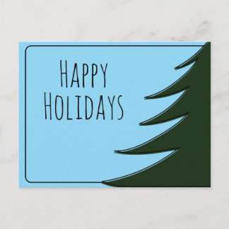 Big Christmas Tree Postcard