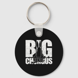 Big Chungus Meme Retro Vintage Distressed Video Ga Key Ring