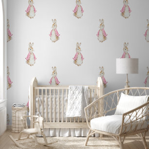 Big Classic Pink Peter the Rabbit Beatrix Potter   Wallpaper