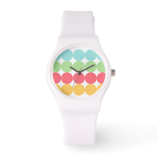 Big Colourful Dots Watch