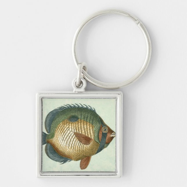 Big Colourful Fish Key Ring (Front)