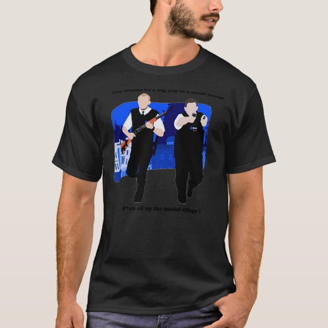 Big cop, small town - Hot fuzz Classic T-Shirt (Front)