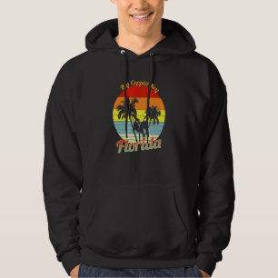 Big Coppitt Key Florida Retro Tropical Palm Trees Hoodie