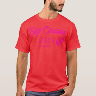 Big Cousin 2023 Loading Pregnancy Announcement  T-Shirt