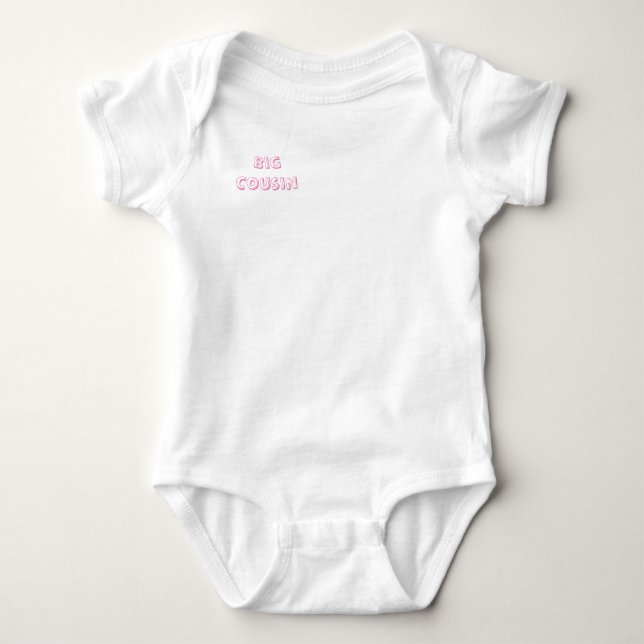 Big Cousin Baby Bodysuit (Front)