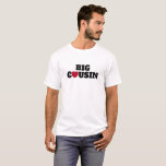 Big Cousin Best Friends Birthday Squad Crew Shirt<br><div class="desc">Looking for cousin birthday gifts, cousin clothes, cousin gifts, cousins gifts & cousins shirts? Then be proud of being a cousin of the birthday boy or girl, bride or twins with this cousin to be cousin shirt adult tee & say cousins make the best friends! Support the cousin crew &...</div>