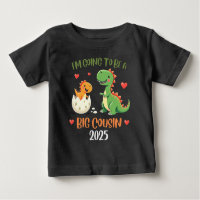 Big Cousin Dinosaur Im Going To Be Cousin Baby Rex