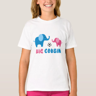 Big Cousin Elephant soccer T-Shirt