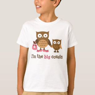 Big Cousin - Mod Owl t-shirts for girls