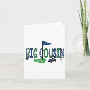 Big Cousin Of The Birthday Boy Hole In One Golf Sp Card