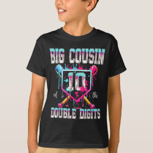 Big cousin of the double digits 10th birthday boy T-Shirt