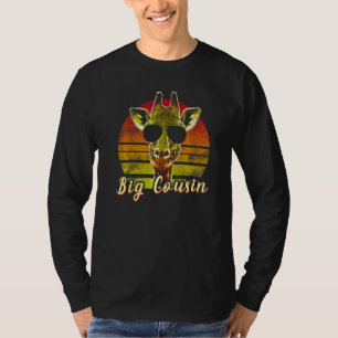 Big Cousin Vintage Giraffe Sunglasses 1 T-Shirt