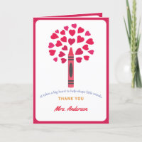 Big crayon tree / Teacher Appreciation