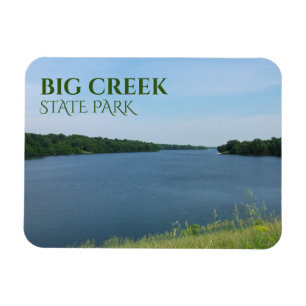 Big Creek Lake, Big Creek State Park, Iowa Magnet
