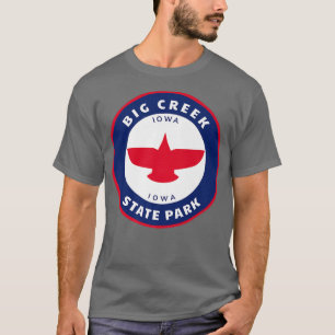 Big Creek State Park Iowa IA Eagle Vacation Souven T-Shirt