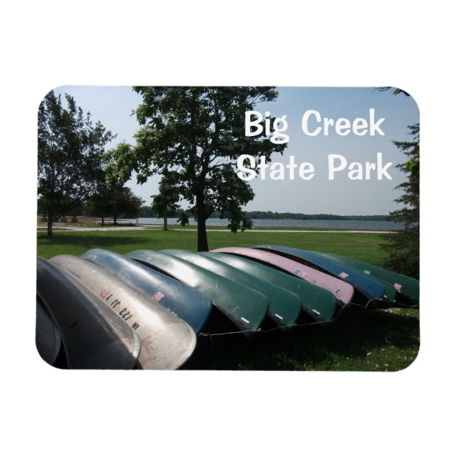 Big Creek State Park, Iowa Magnet (Horizontal)