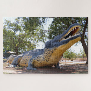 Big Crocodile, Wyndham, Western Australia Jigsaw Puzzle