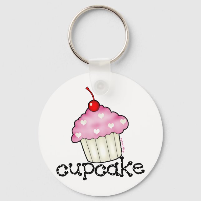 Big Cupcake Key Ring (Front)