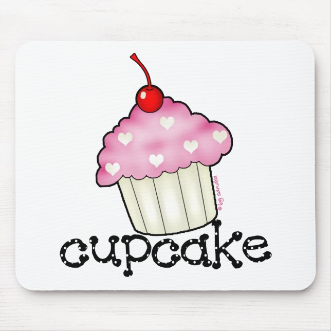 Big Cupcake Mouse Mat (Front)