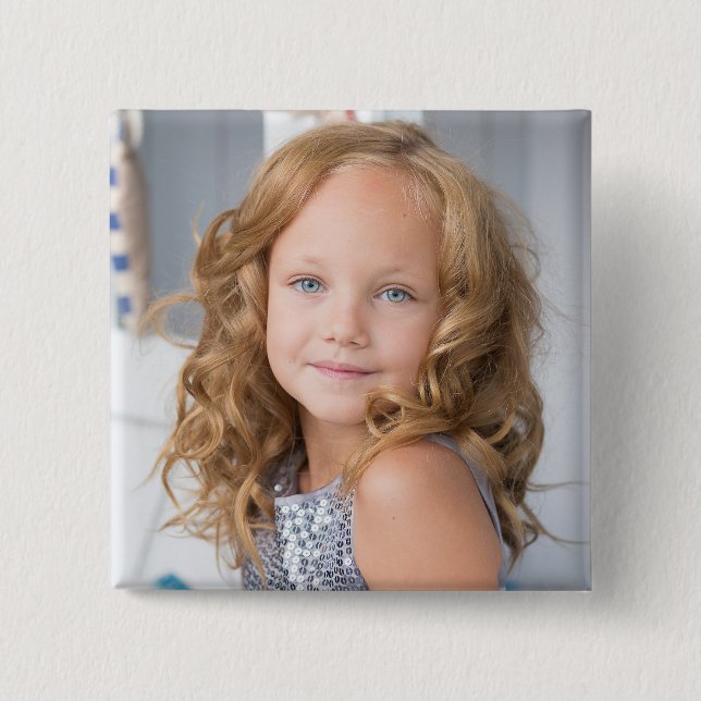 BIG custom photo button for grandma (Front)