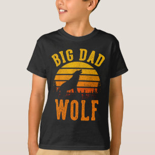 Big Dad Wolf Funny Outdoor Camping Lover Father's T-Shirt
