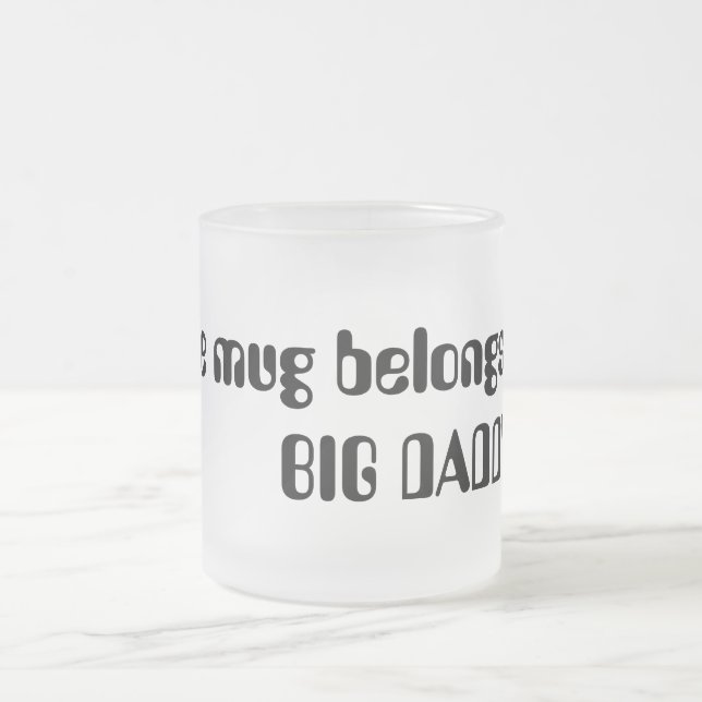 Big daddy beer mug (Center)