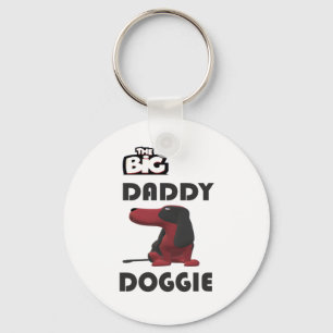 Big daddy dog hello key ring