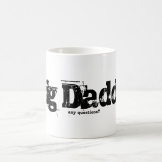 BIG DADDY Funny Mug for Dad White