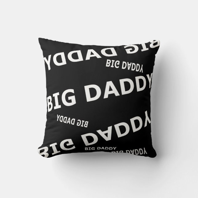 Big Daddy Pillow (Front)