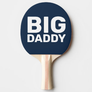 BIG DADDY PING PONG PADD;ES PING PONG PADDLE