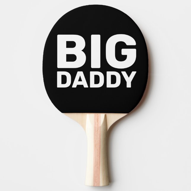 BIG DADDY  PING PONG PADDLE (Front)