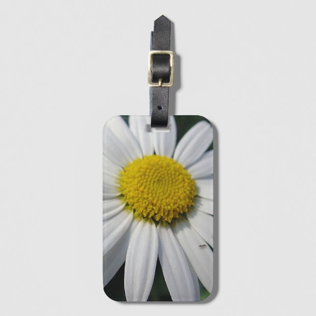 Big Daisy Luggage Tag (Front Vertical)
