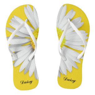 Big Daisy Personalised Flip Flops