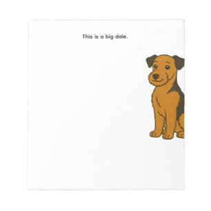 Big Dale notepad