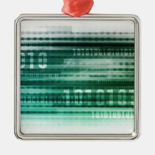 Big Data and Cloud Computing Metal Tree Decoration