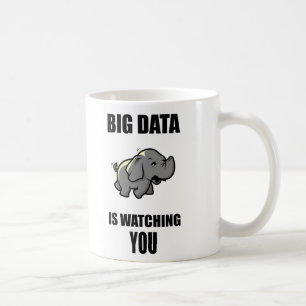 Big data is watching you coffee mug