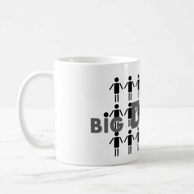 Big Data with a big crew Coffee Mug (Left)