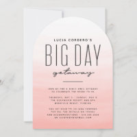 Big day getaway destination bachelorette party