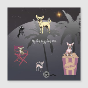 Big Dazzling Star magnetic card