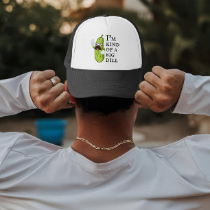 Big Deal Dill Pickle Personalised Trucker Hat