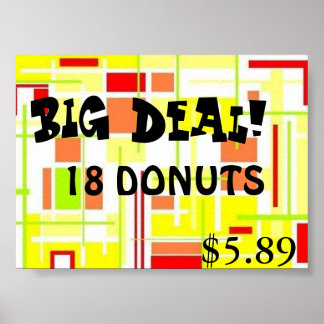 BIG DEAL POSTER