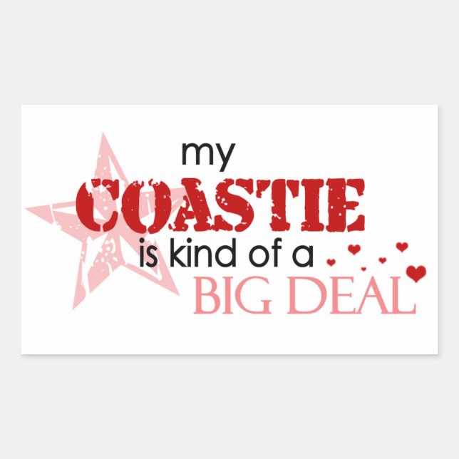 Big Deal Rectangular Sticker (Front)