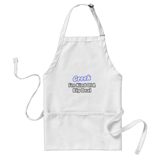 Big Deal Standard Apron (Front)