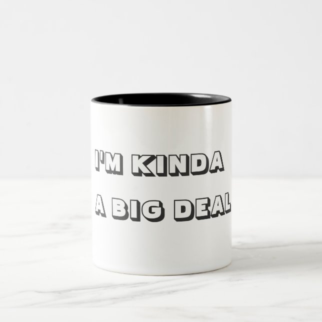 Big Deal Two-Tone Coffee Mug (Center)