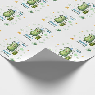 Big Dill Pickle Boy Birthday Any Age Wrapping Paper