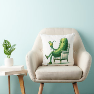Big Dill Pickle With a Cocktail Cushion
