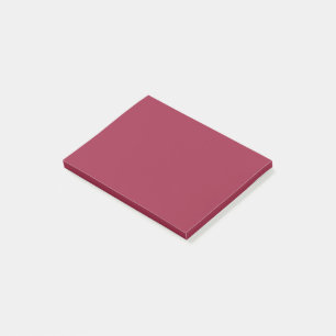Big dip o’ruby (solid colour) post-it notes