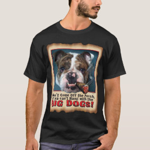 BIG DOG  BULL DOG BLK T T-Shirt