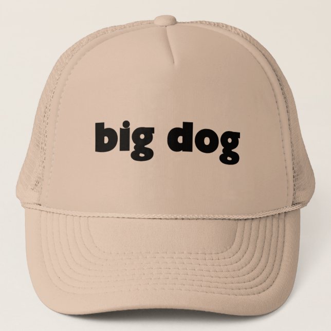 "big dog" cap (Front)